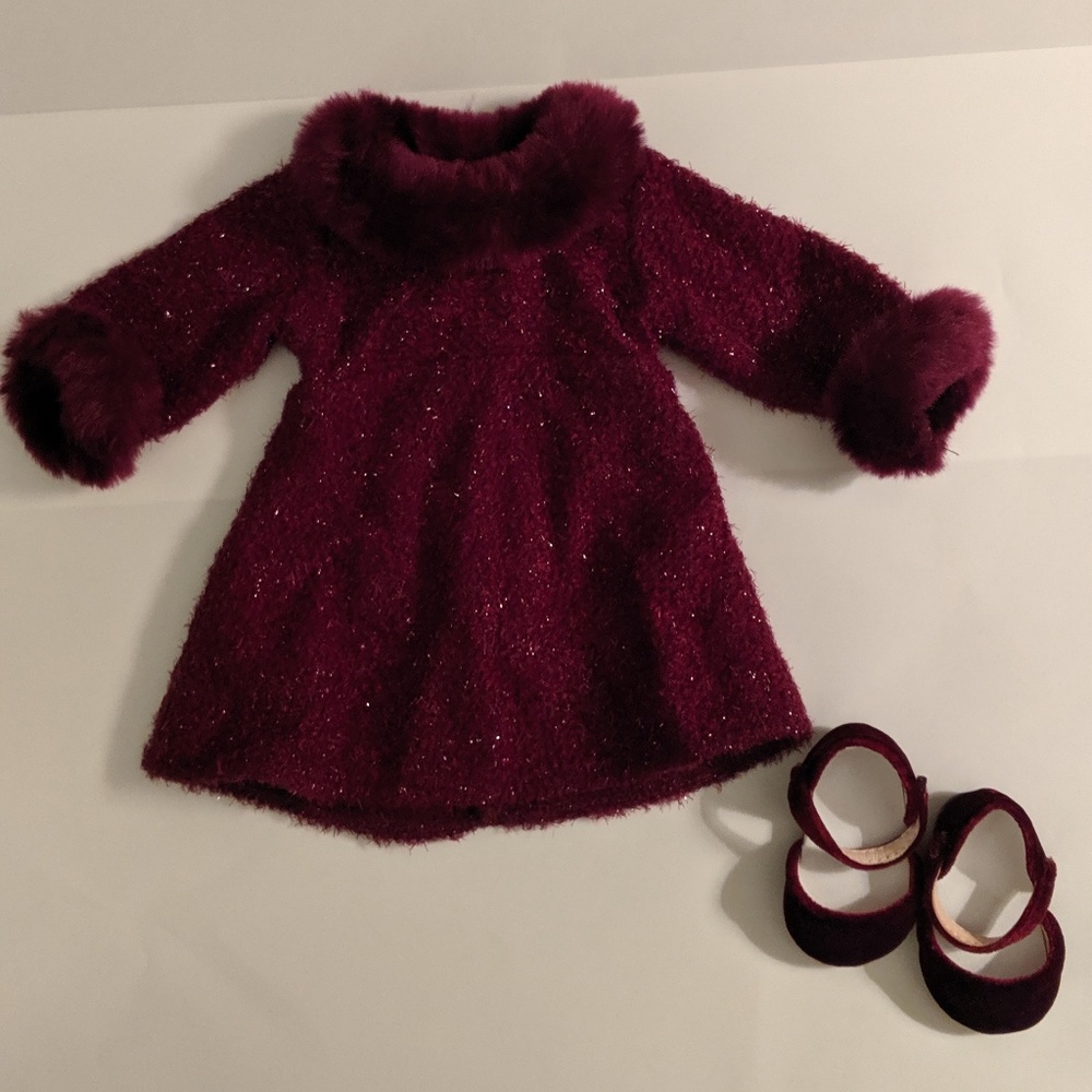 American Girl Doll Garnet Holiday Outfit